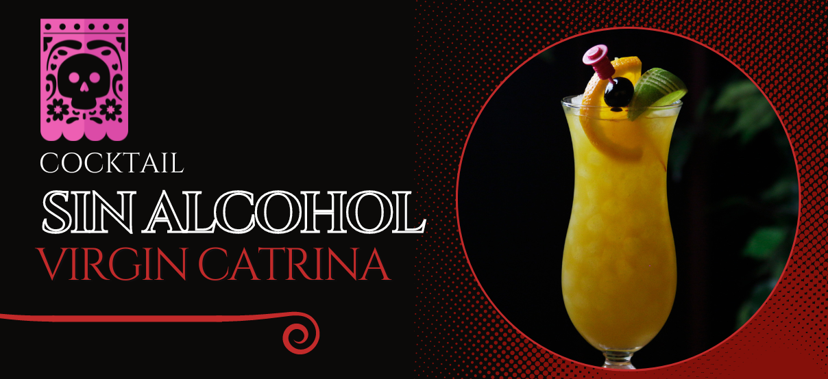 Virgin Catrina, cocktail sin alcohol