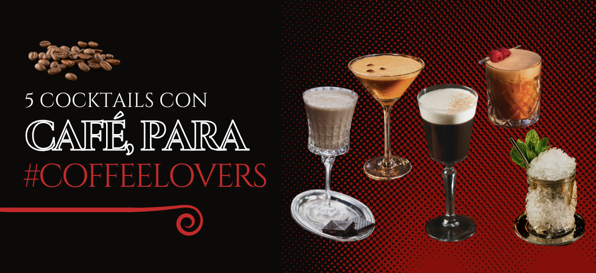 5 cocktails con café