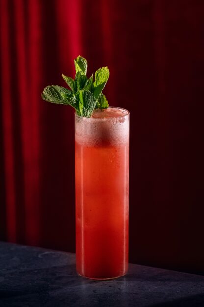 STRAWBERRY & MINT FIZZ